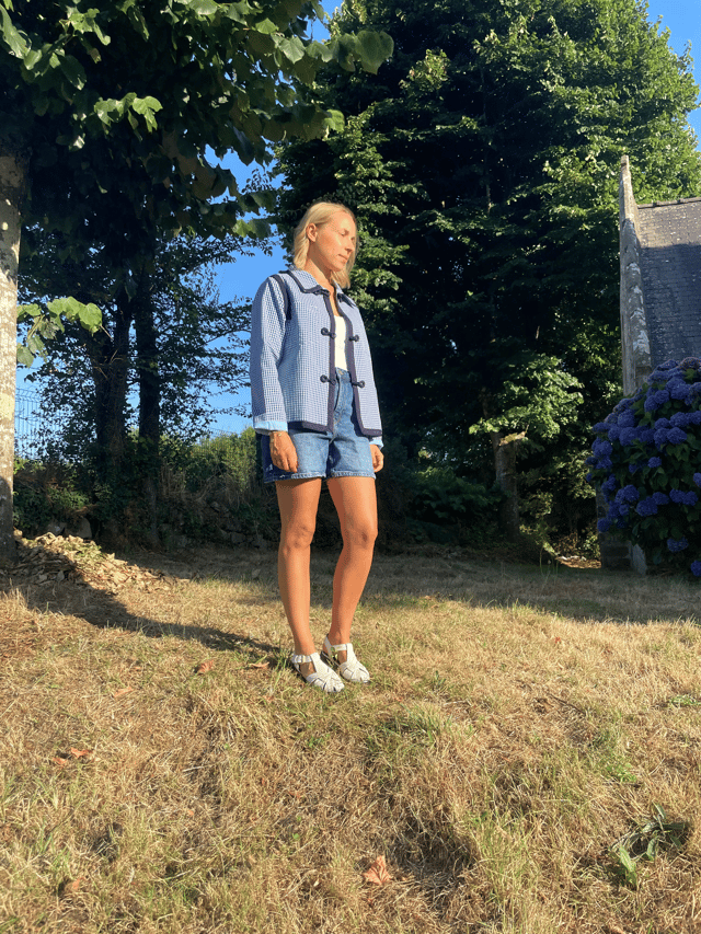 Veste Tetouan Vichy