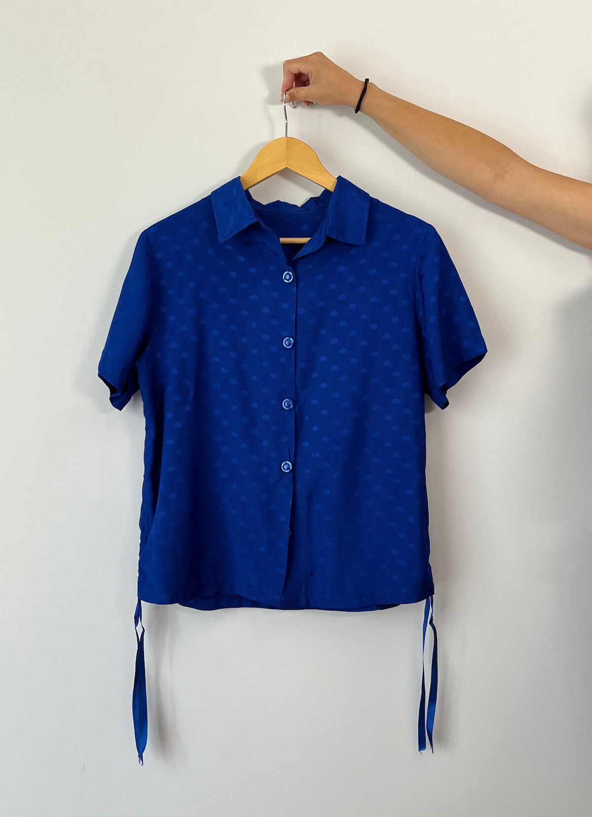 lanamour blue shirt