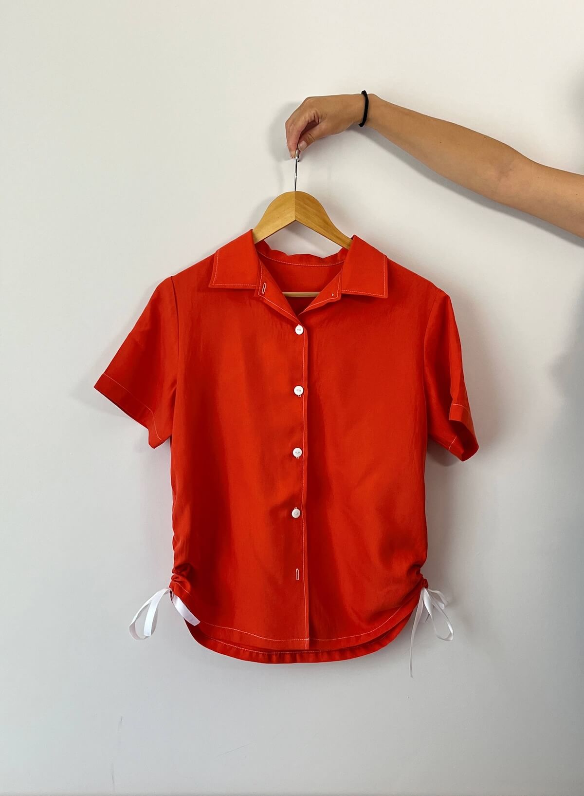 lanamour orange shirt